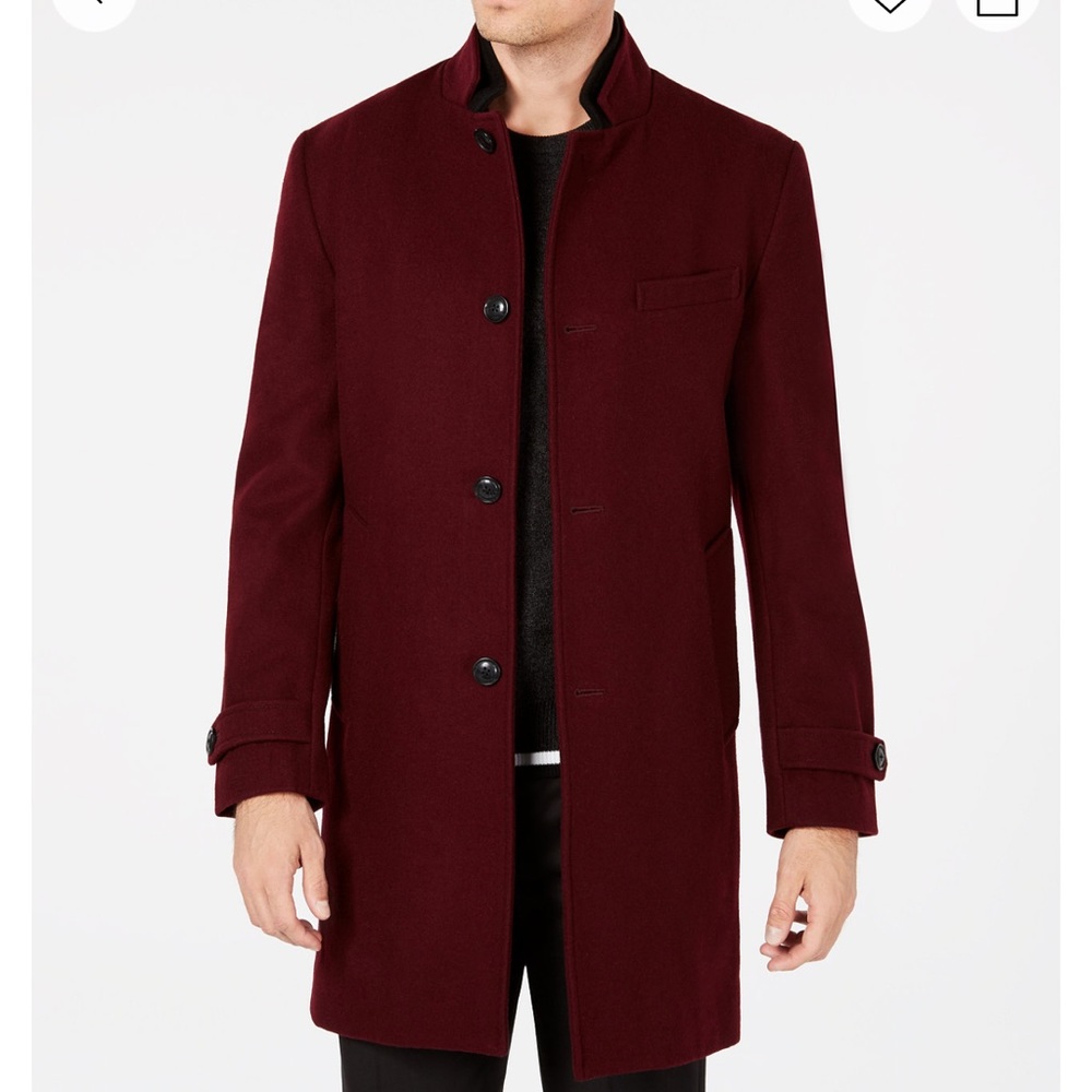 INC Men’s Todd Slim-Fit Topcoat, created by Macy’s (USED)